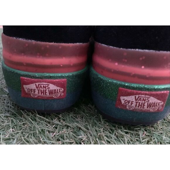 Vans Old Skool Stacked Glitter Colorful Sneaker Gym Shoes M 6.5 W 8 - Picture 9 of 10